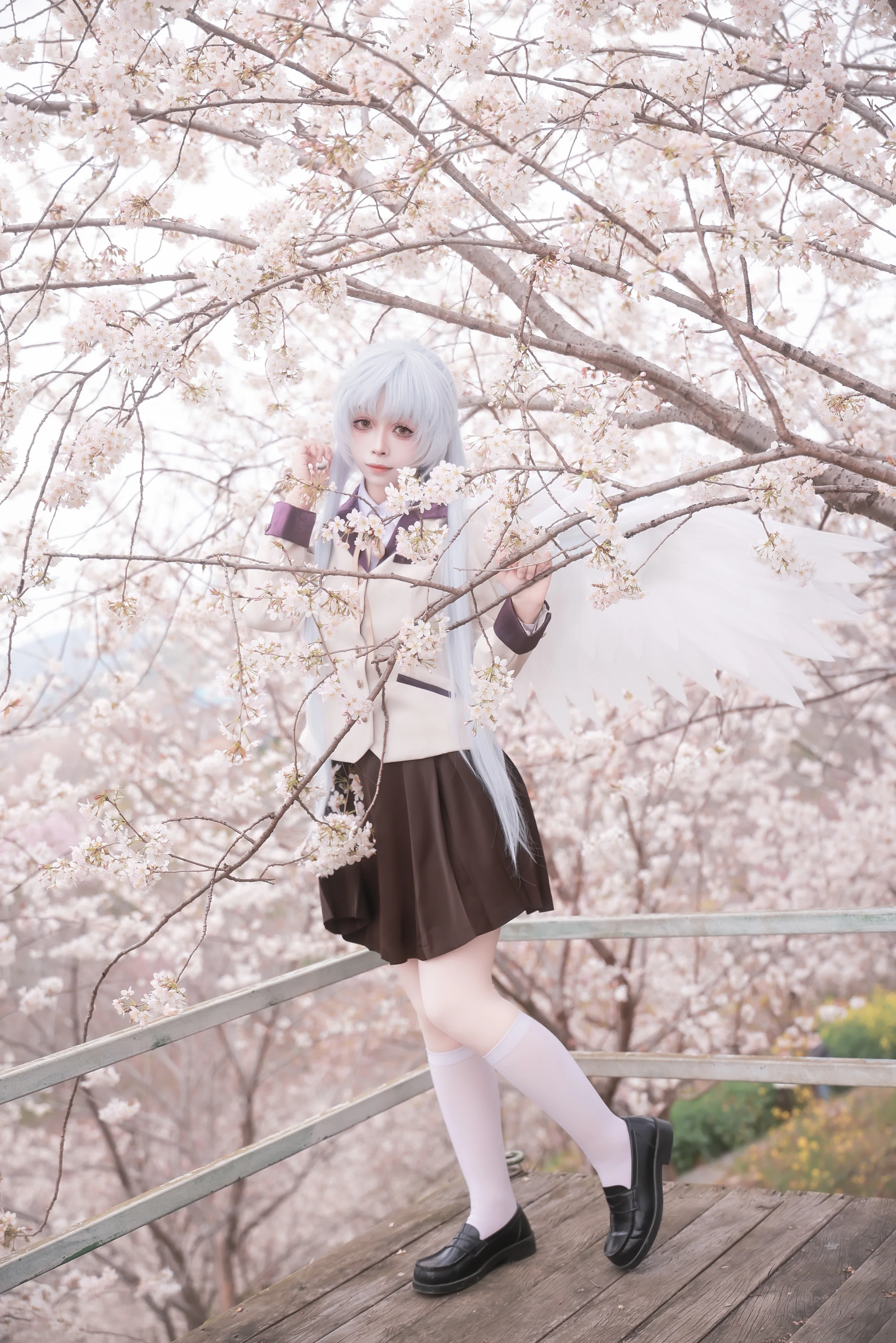 《Angel Beats!》立华奏COS写真
