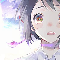 【首先你得有个女朋友】新海诚动画电影「你的名字。」情侣头像｜高清图片集