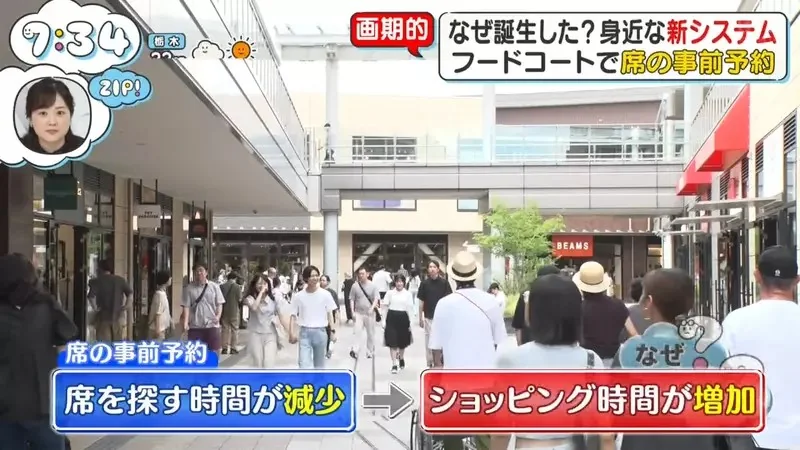 《商場美食街》每次都要找位置很煩人？日本推出訂位服務超方便｜高清图片集